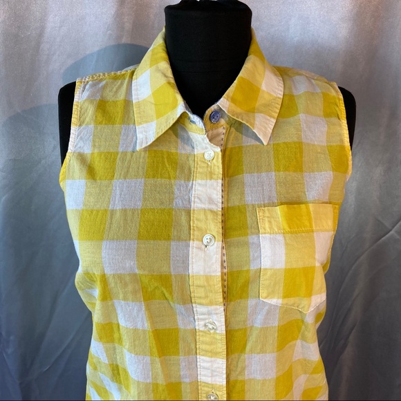 Boden women’s sleeveless button down shirt - Picture 4 of 6